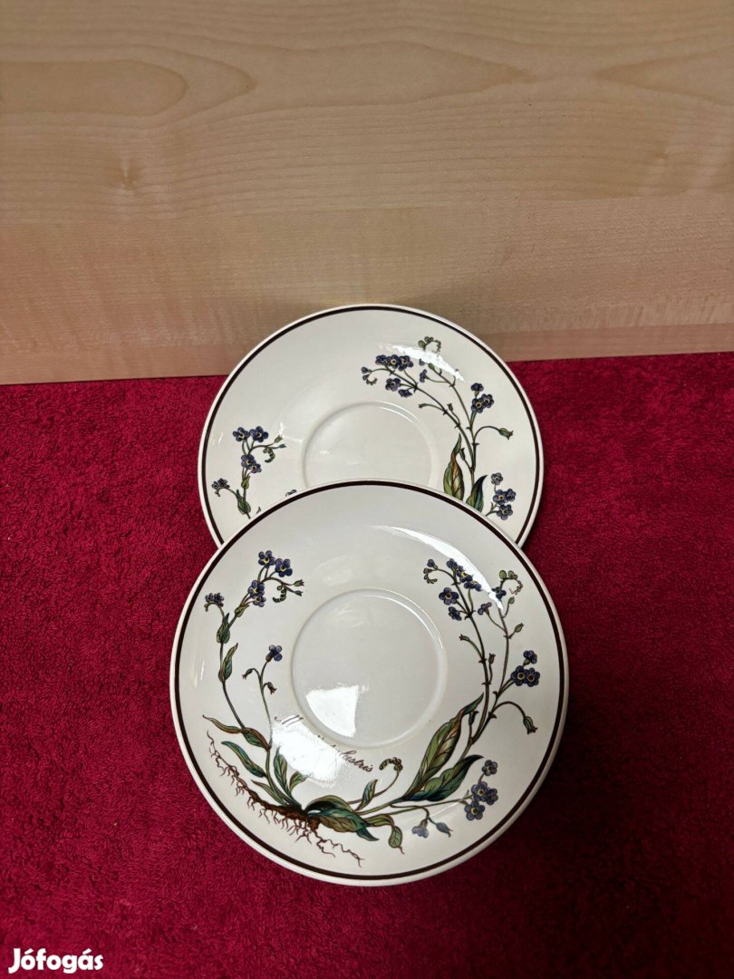 Villeroy&Boch porcelán csészealátét 2 db, Botanica