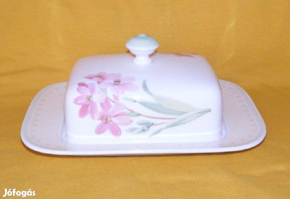 Villeroy Boch Florea virágos porcelán vajtartó