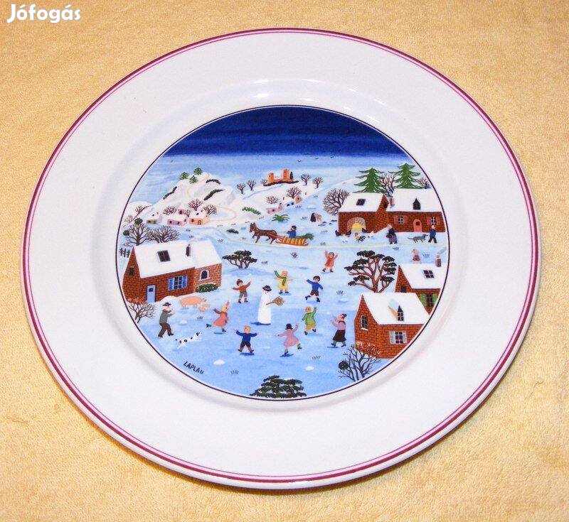 Villeroy & Boch Naif Christmas porcelán tányér