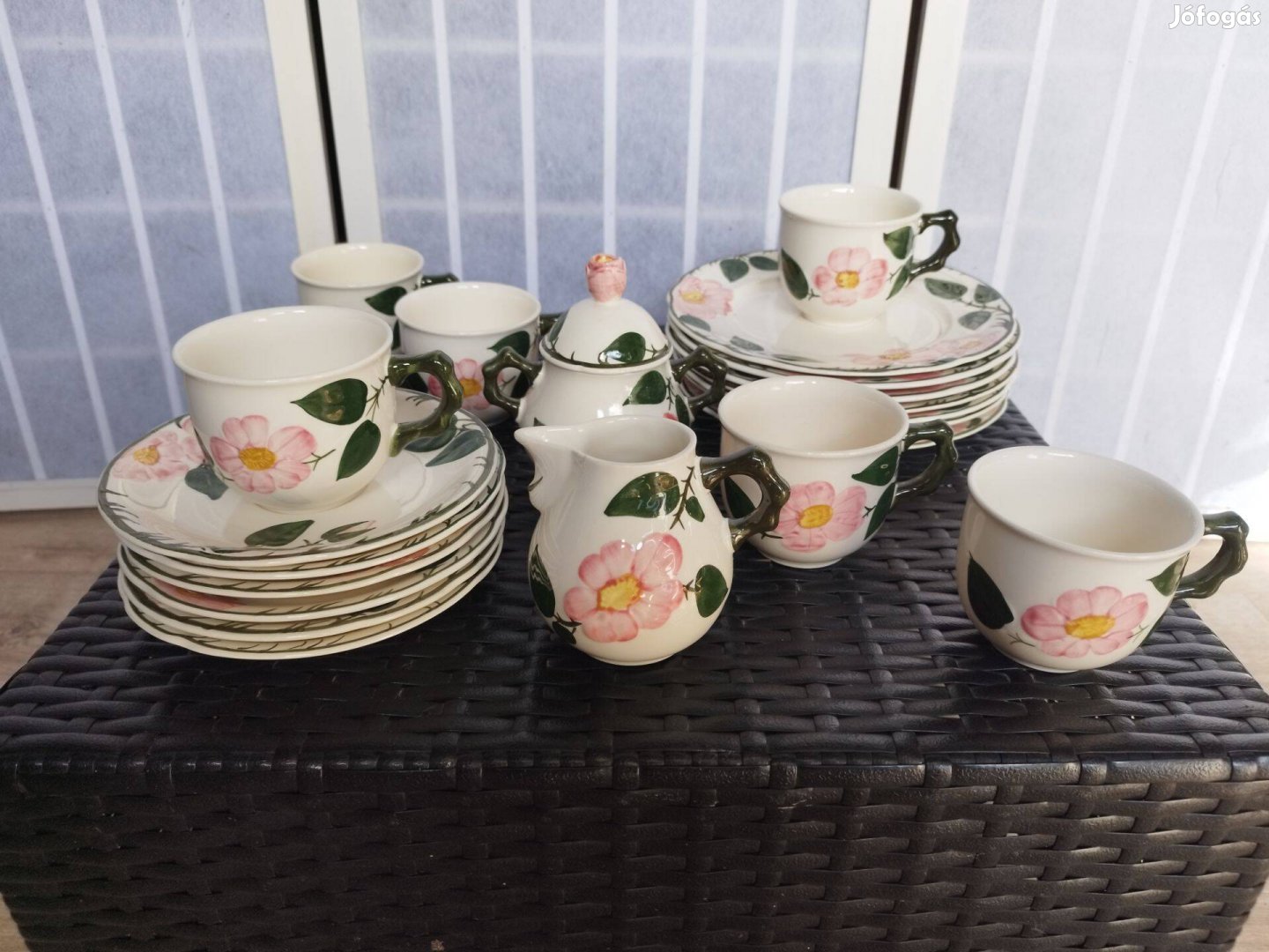 Villeroy & Boch Wildrose teás-, kávés készlet 6 főre