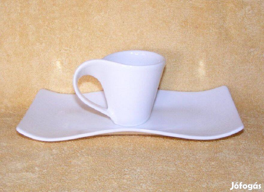 Villeroy & Boch porcelán tányér és csésze