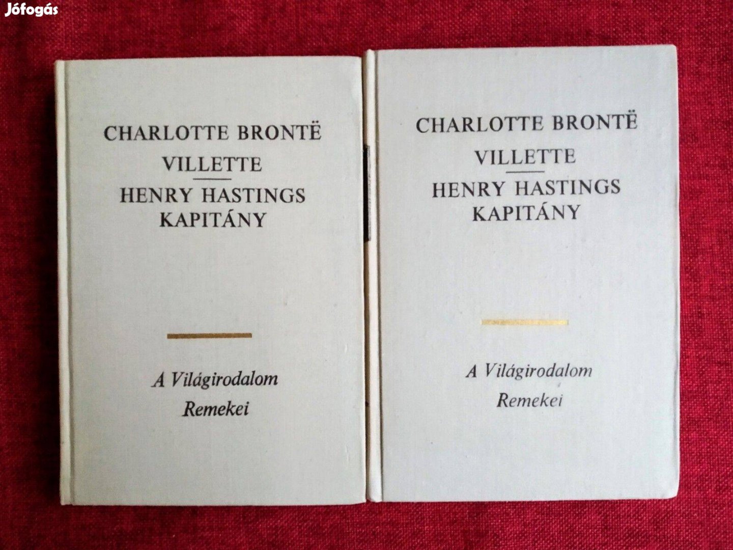 Villette - Henry Hastings kapitány I-II. Charlotte Brontë Európa Könyv