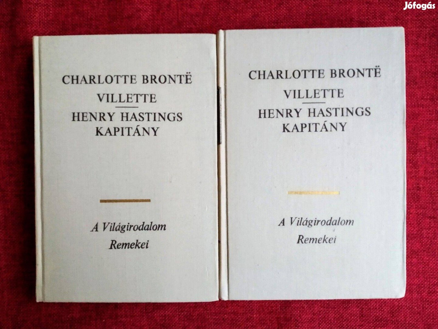 Villette - Henry Hastings kapitány I-II. Charlotte Brontë Európa Könyv