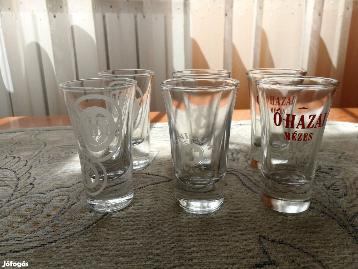 Vilmos , féldecis Poharak, Eladók