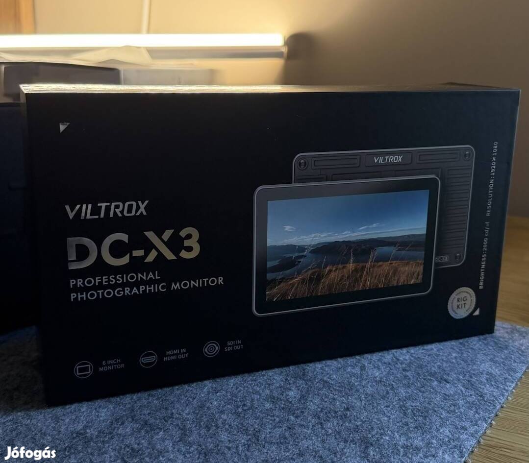 Viltrox DC-X3 6 érintőképernyős kontrol monitor
