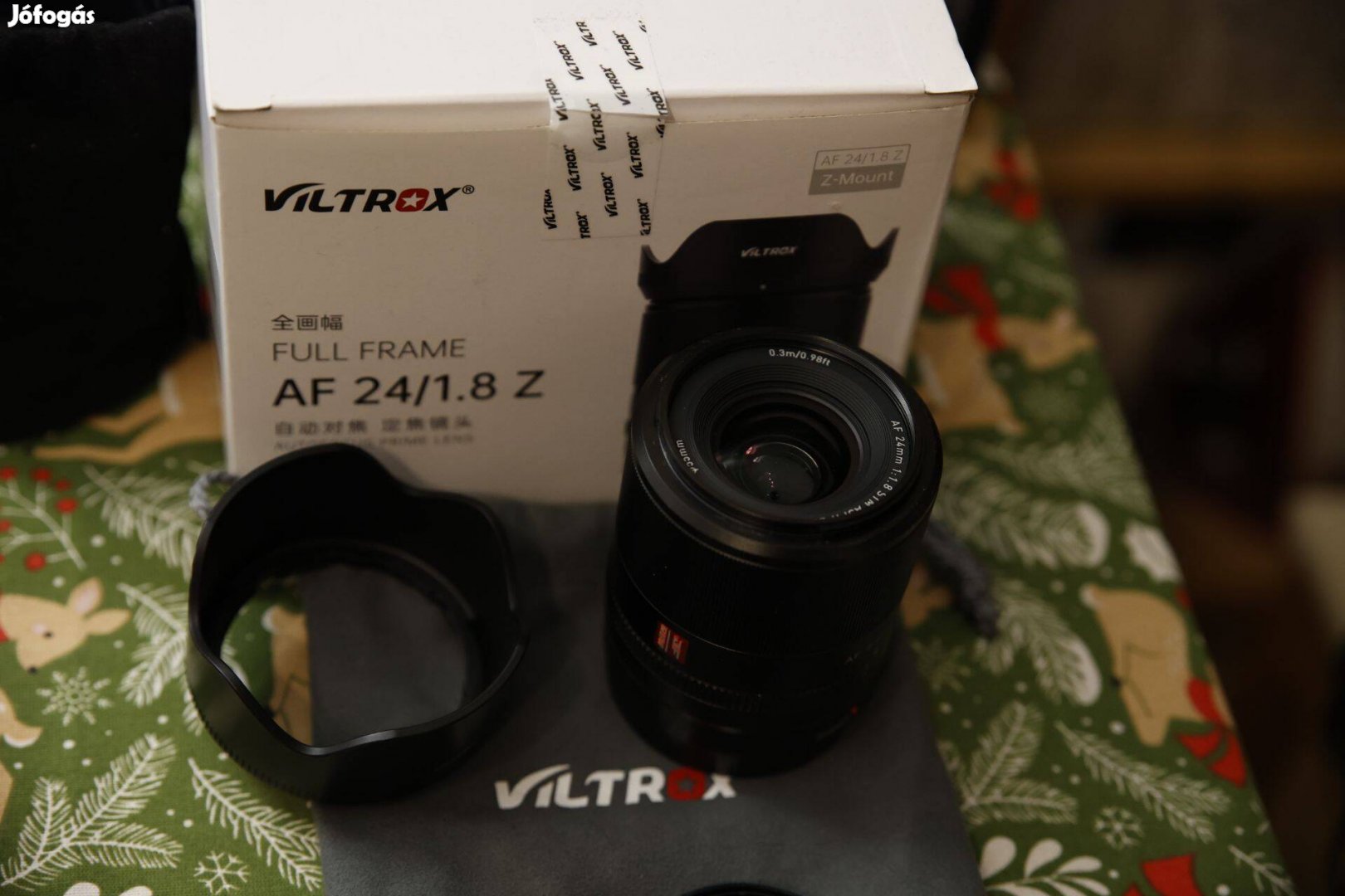 Viltrox Nikon Z objektív 24mm f1.8!