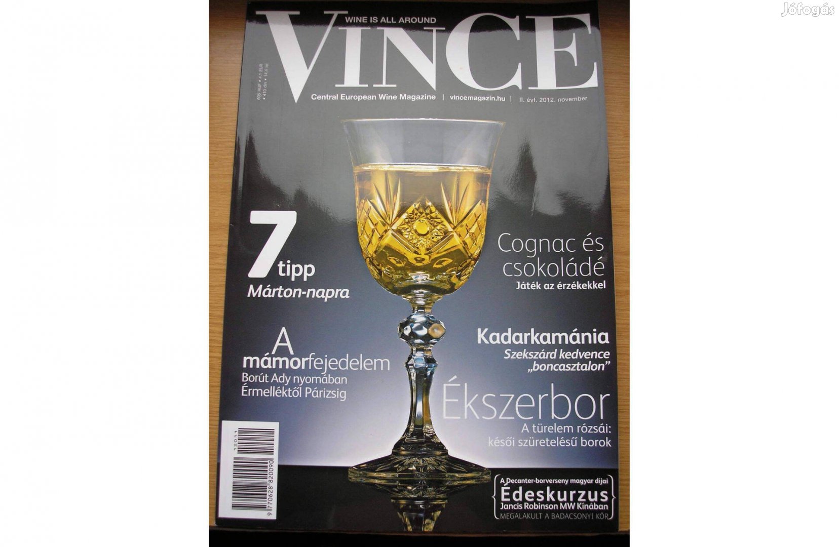 Vince magazinok ( a Decanter utódja) , több szám , jó áron !