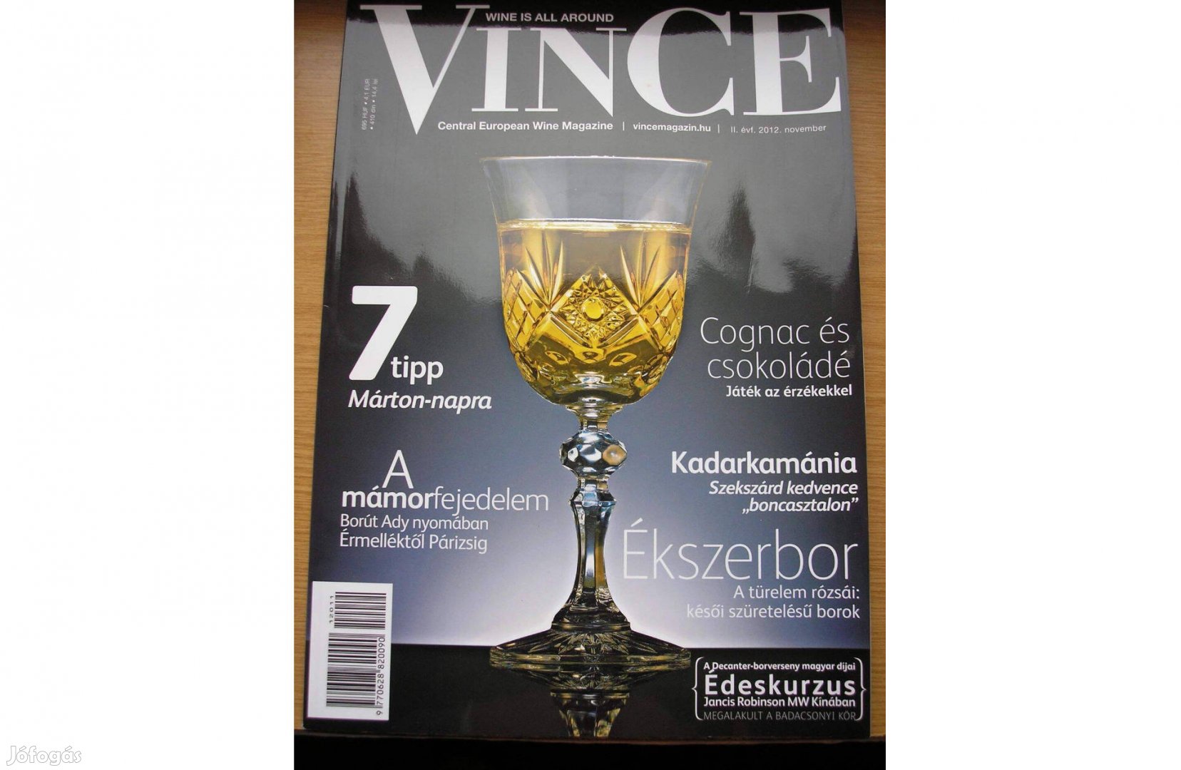 Vince magazinok ( a Decanter utódja) , több szám , jó áron !