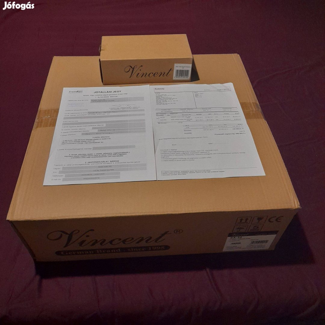 Vincent Audio előerősítő