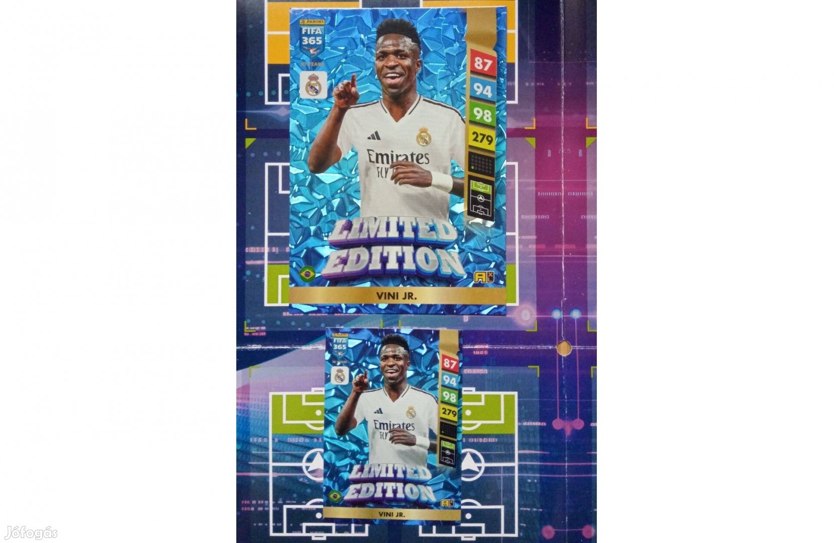 Vini Jr (Real Madrid CF) Fifa 365 2025 XXL Limited focis kártya