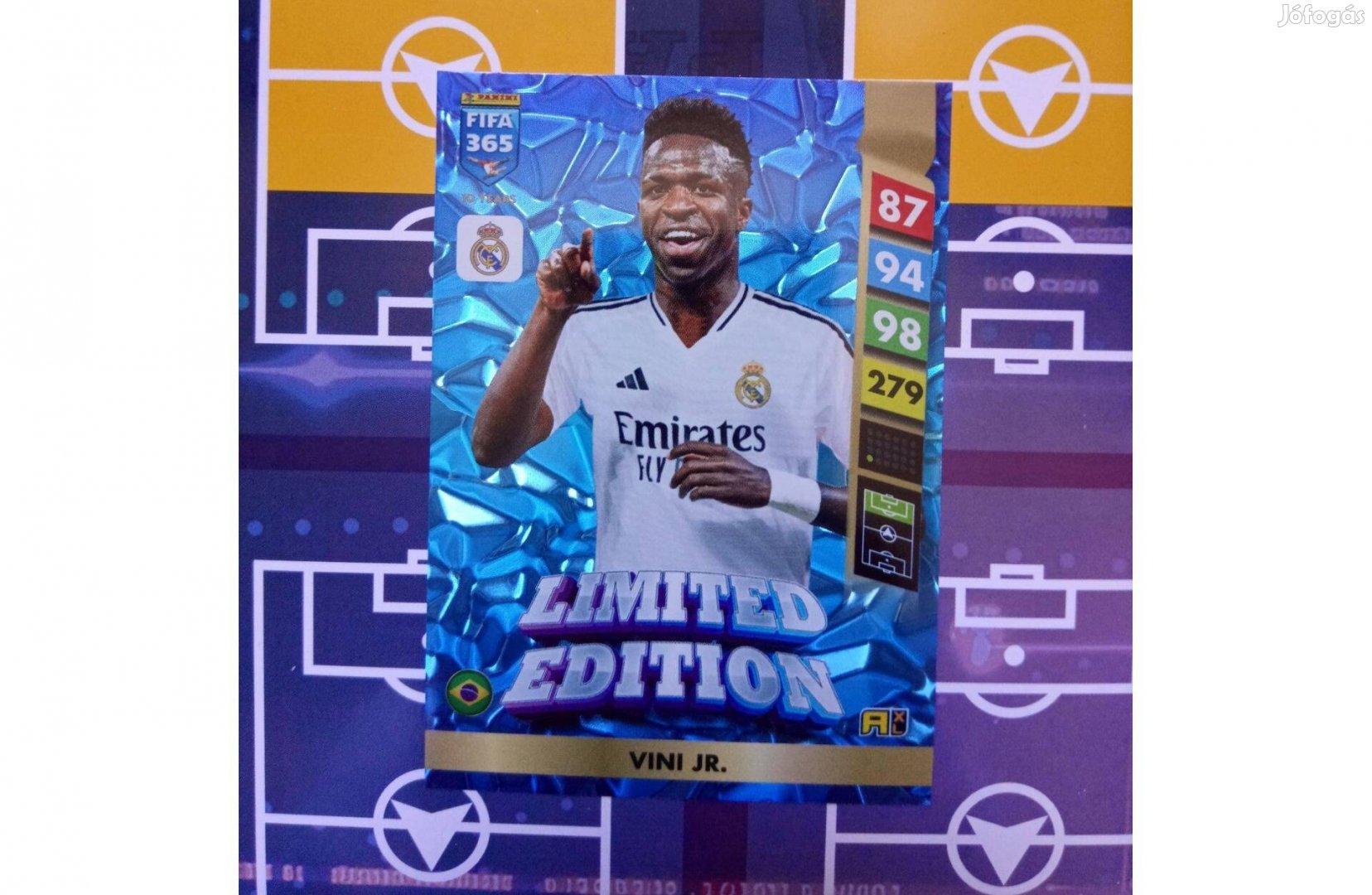 Vini Jr Real Madrid Fifa 365 2025 Limited kártya
