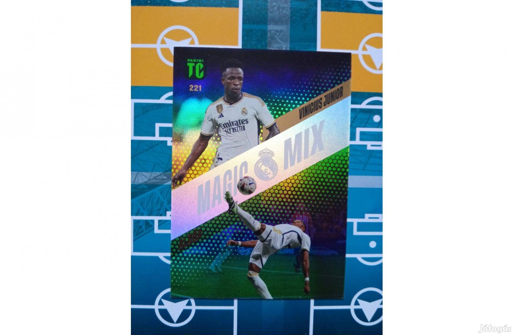 Vinicius Jr Alaba Magic Mix Panini Top Class 2024 kártya