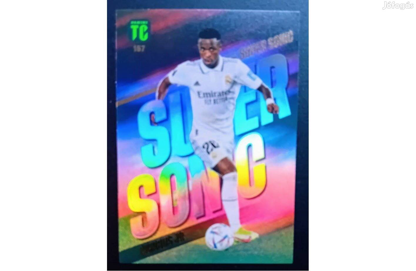 Vinícius Jr. Real Madrid Super Sonic focis kártya Top Class 2023