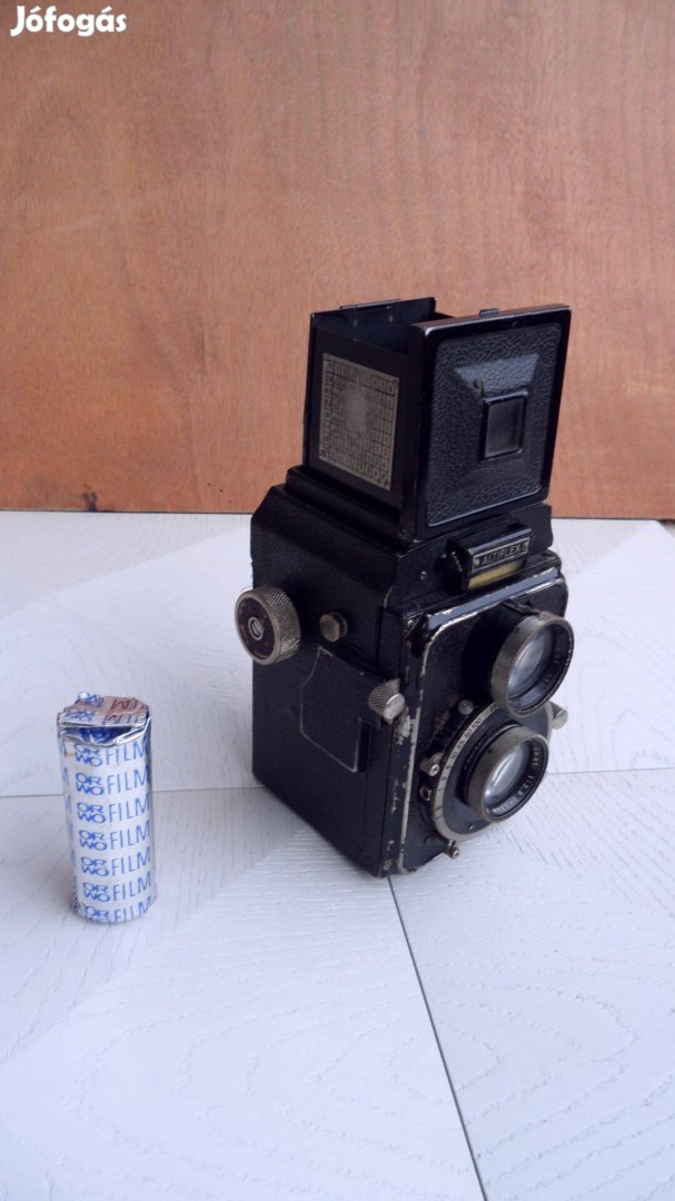 Vintage Altiflex Compur minőségi német 6x6 hibátlan kamera 1933
