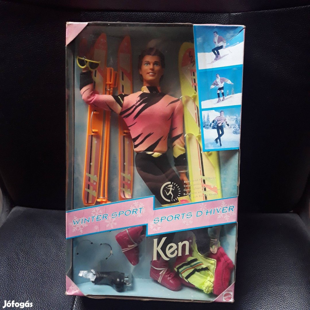 Vintage Barbie Ken Winter Sport Dhiver 1994 Bontatlan
