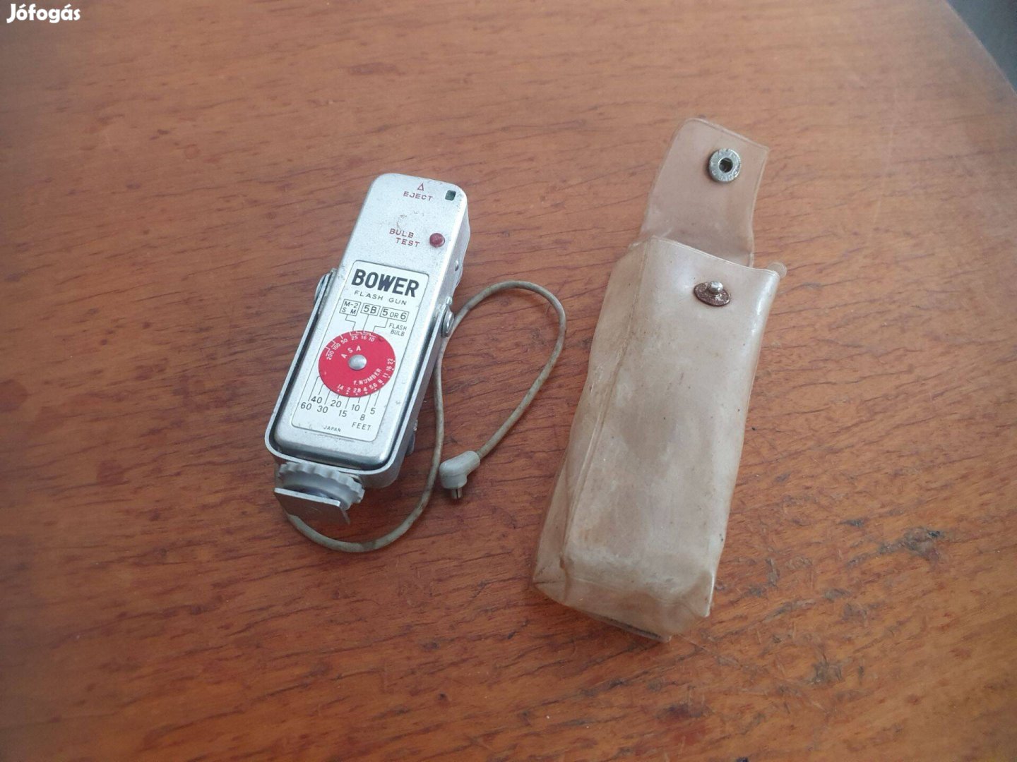 Vintage Bower Flash Gun fényképezőgép vaku