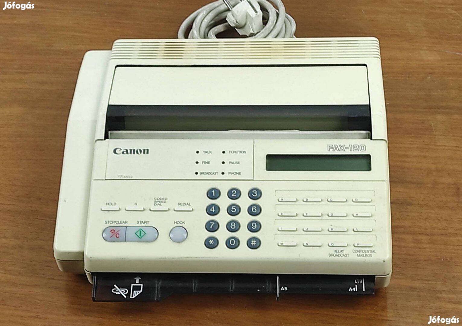 Vintage Canon fax 80 és 120