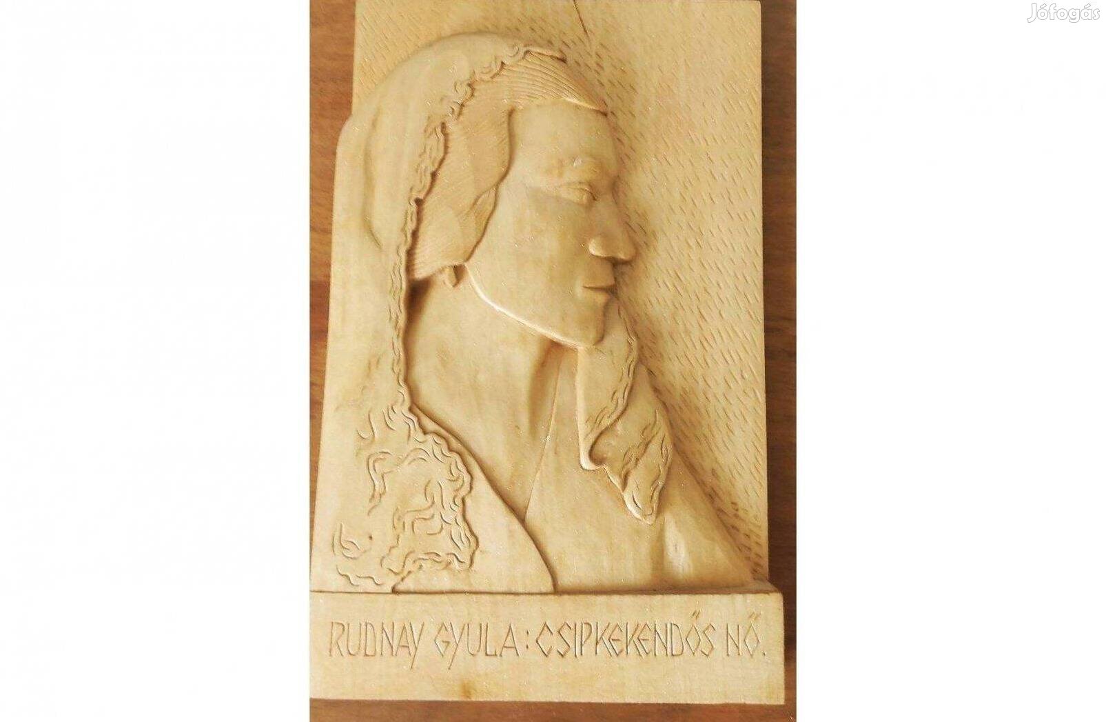 Vintage Dombor, faragott, fa Falikép