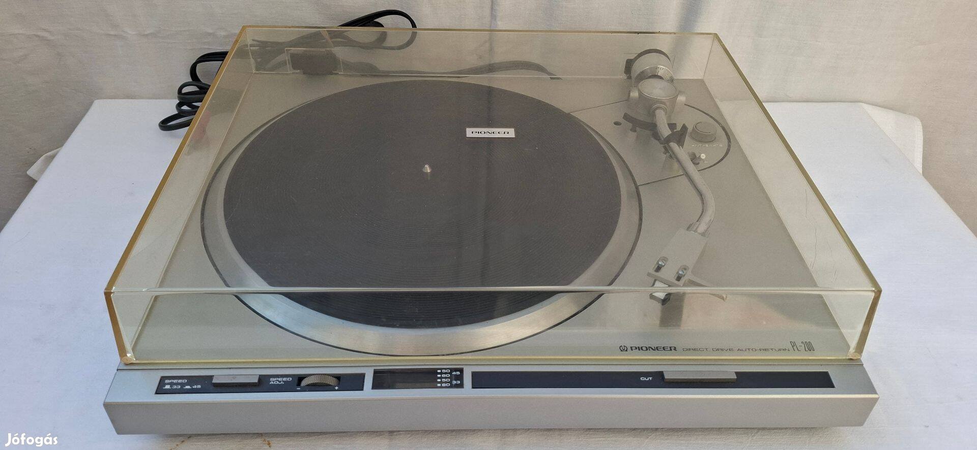 Vintage Hifi Pioneer PL-200 lemezjátszó