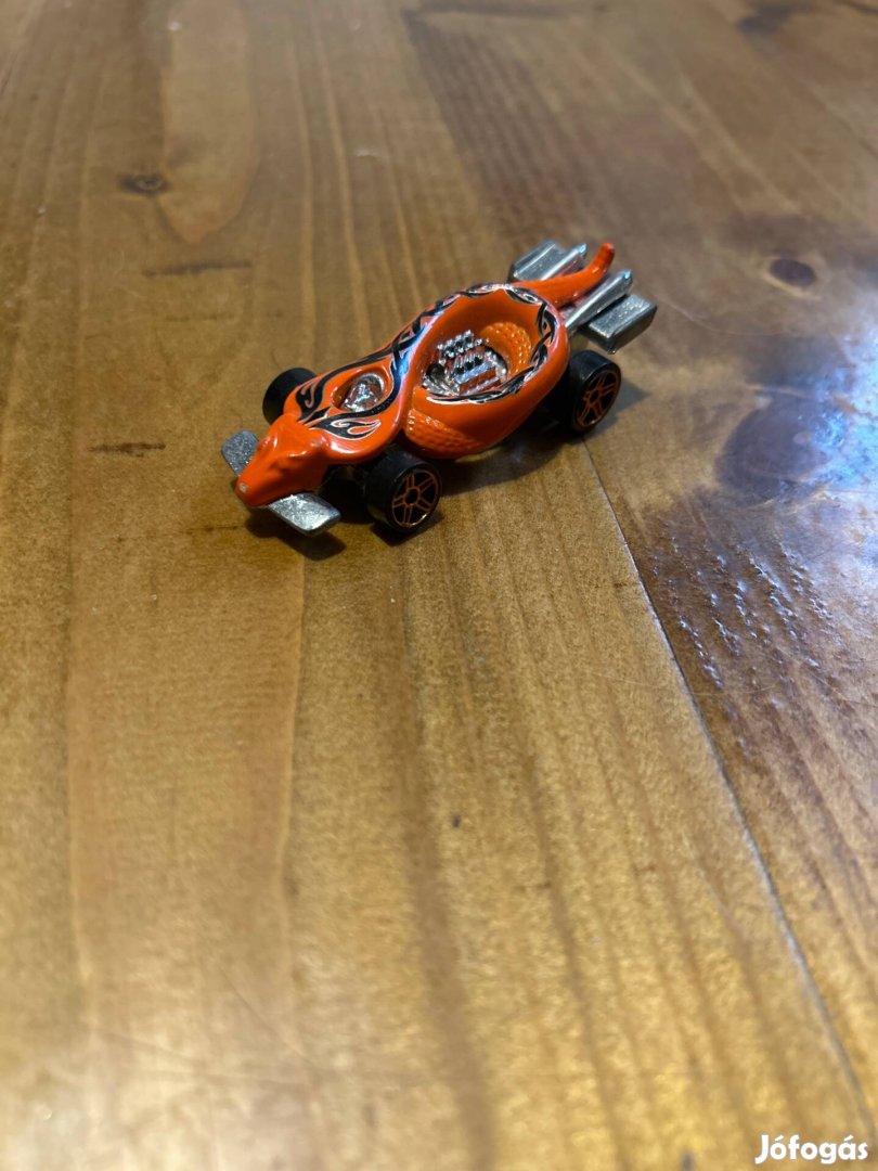 Vintage Hotwheels Diecast 1985 Orange Cobra Viper Snake Car