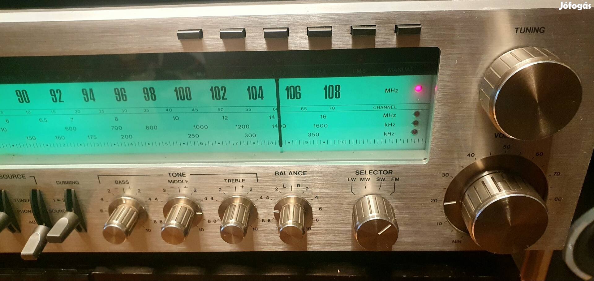 Vintage ITT HiFi 8033 tuner/amplifier