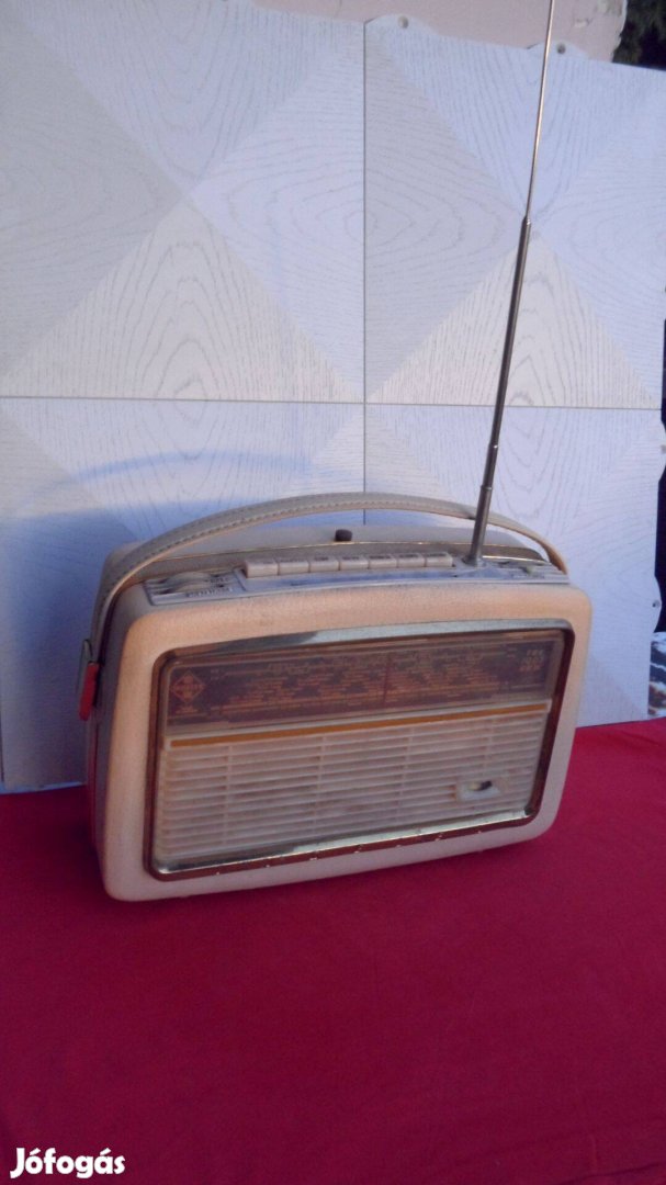 Vintage Ingelen Trv 1003 UKV 5 hullámos világvevő telepes rádió