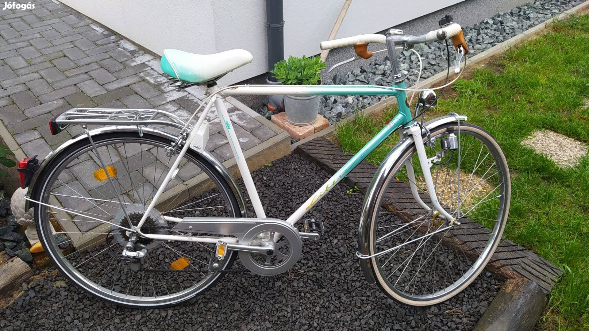 Vintage KTM Libero kerékpár kő