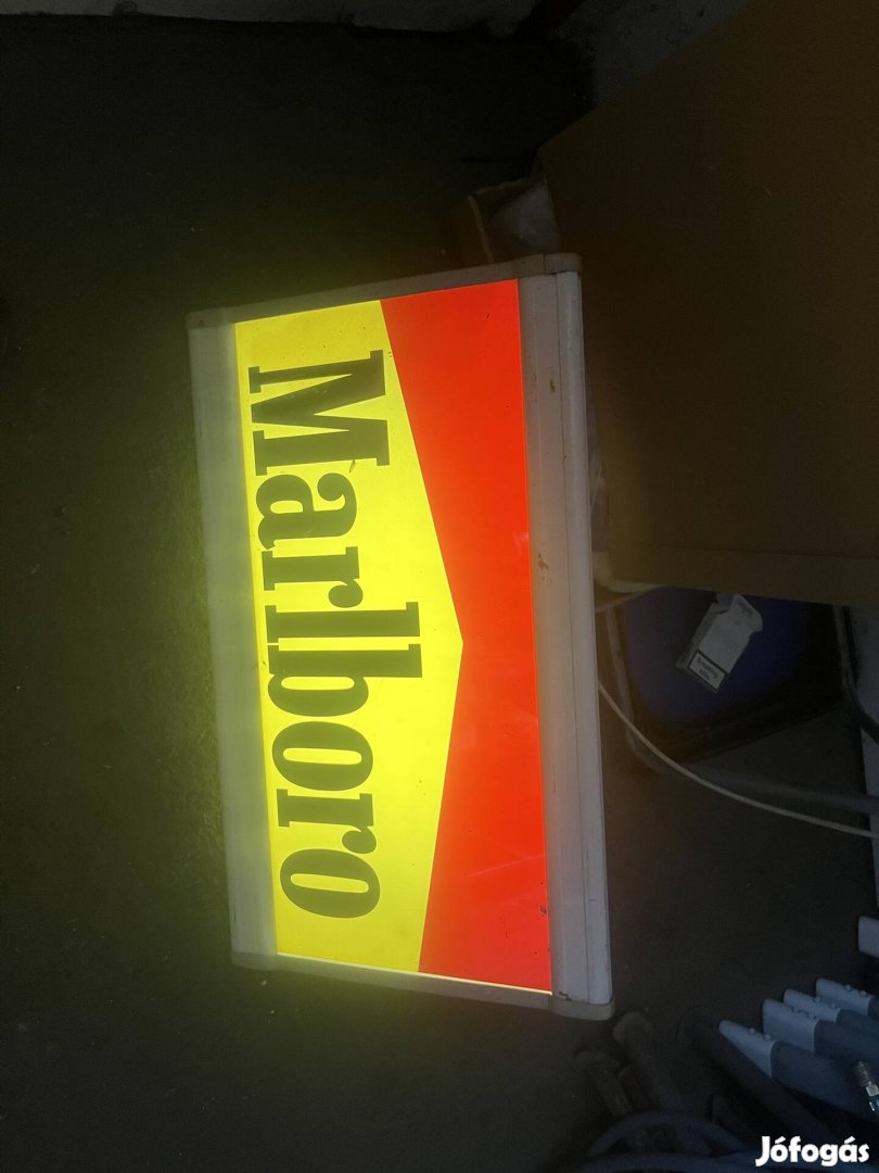 Vintage Marlboro Reklám világítás