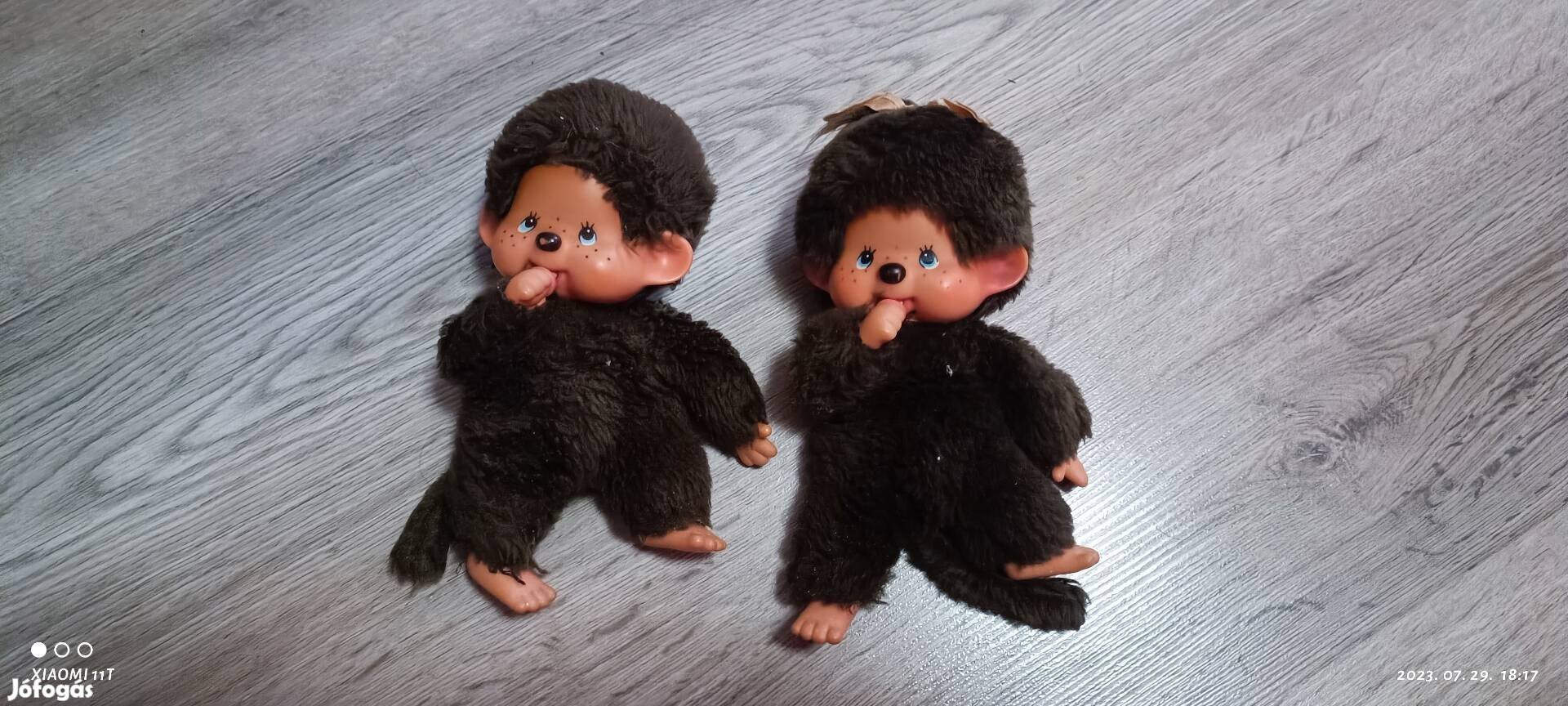 Vintage Monchhichi párocska 1974 Made in Japan. Ritkaság. Posta 