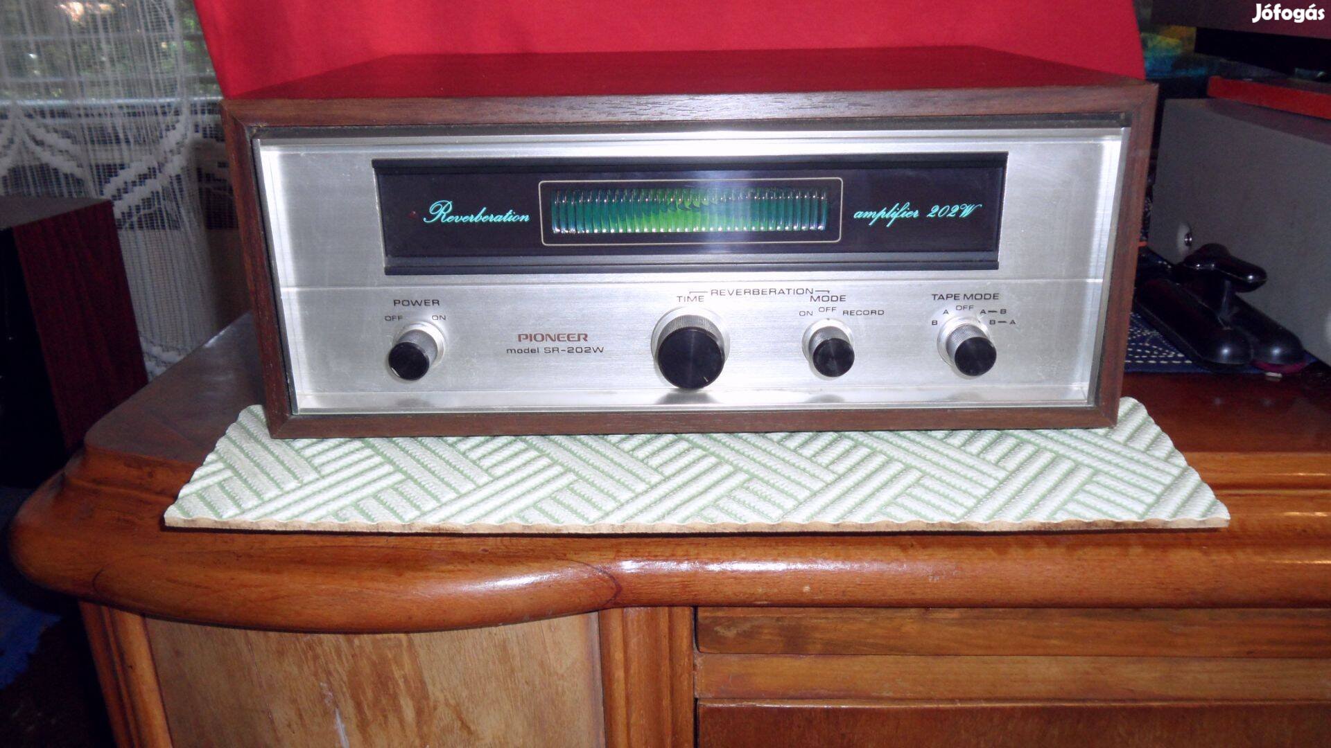 Vintage Pioneer Sony nagy hangszóró, Reverberation visszhang hibátlan