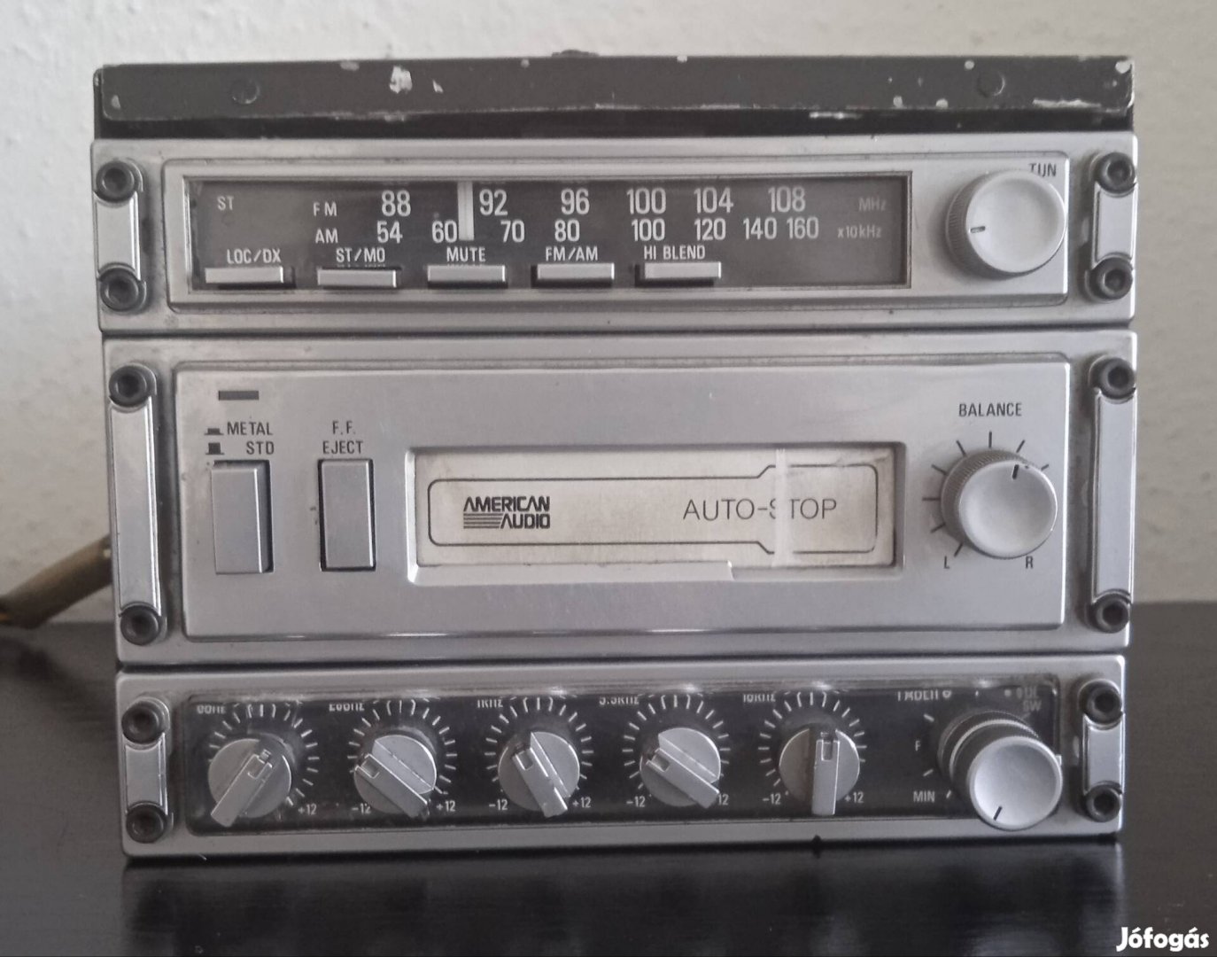 Vintage/Retro. American Audio - autóhifi 