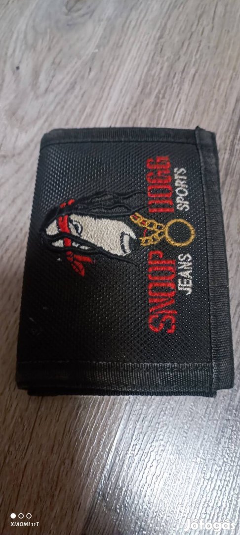Vintage Snoop Dog tárca, ritka abszolút újszerű hibátlan állapotban 