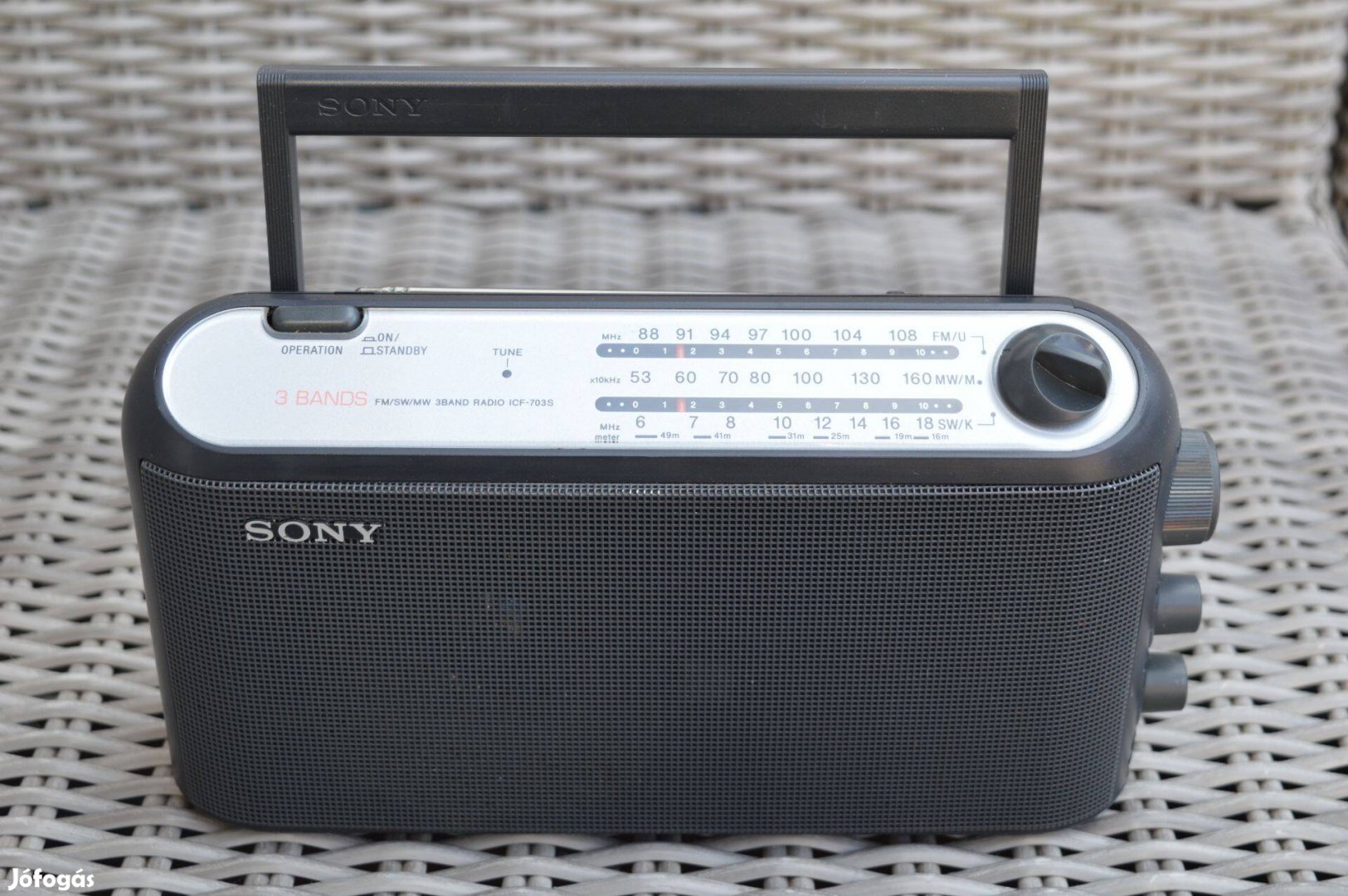 Vintage Sony ICF-703S rádió