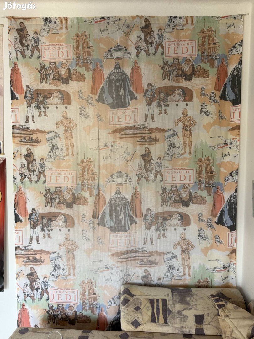 Vintage Star Wars sötétítőfüggöny