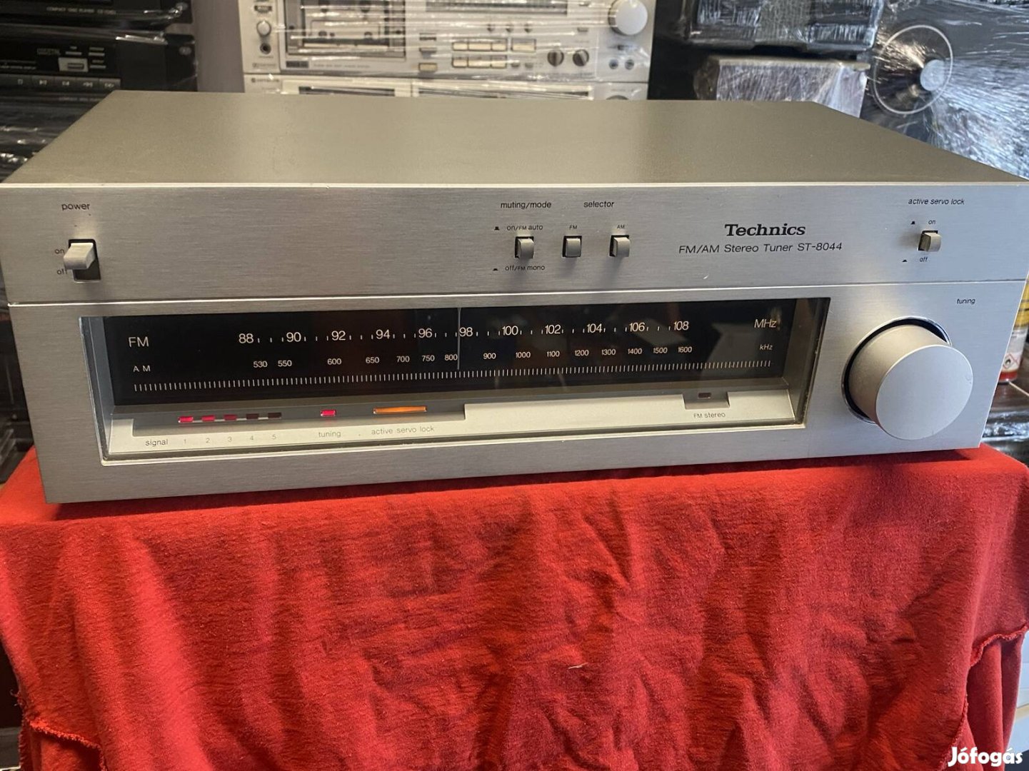Vintage Technics ST 80 44 Am/FM analóg Tuner hibátlan jó 