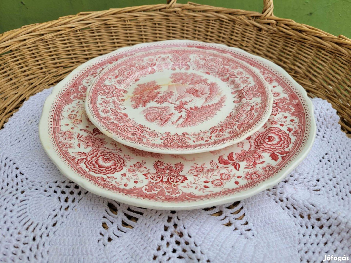 Vintage Villeroy Boch Burgenland fajansz tányér