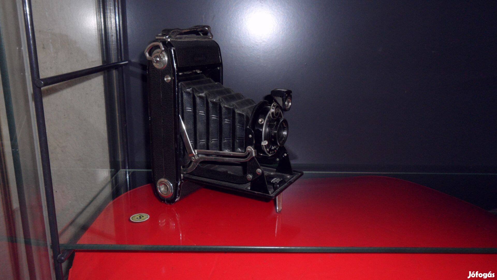 Vintage Zeiss Ikonta 6x9 összecsukható kamera Novar 10.5 mm 1:6.3