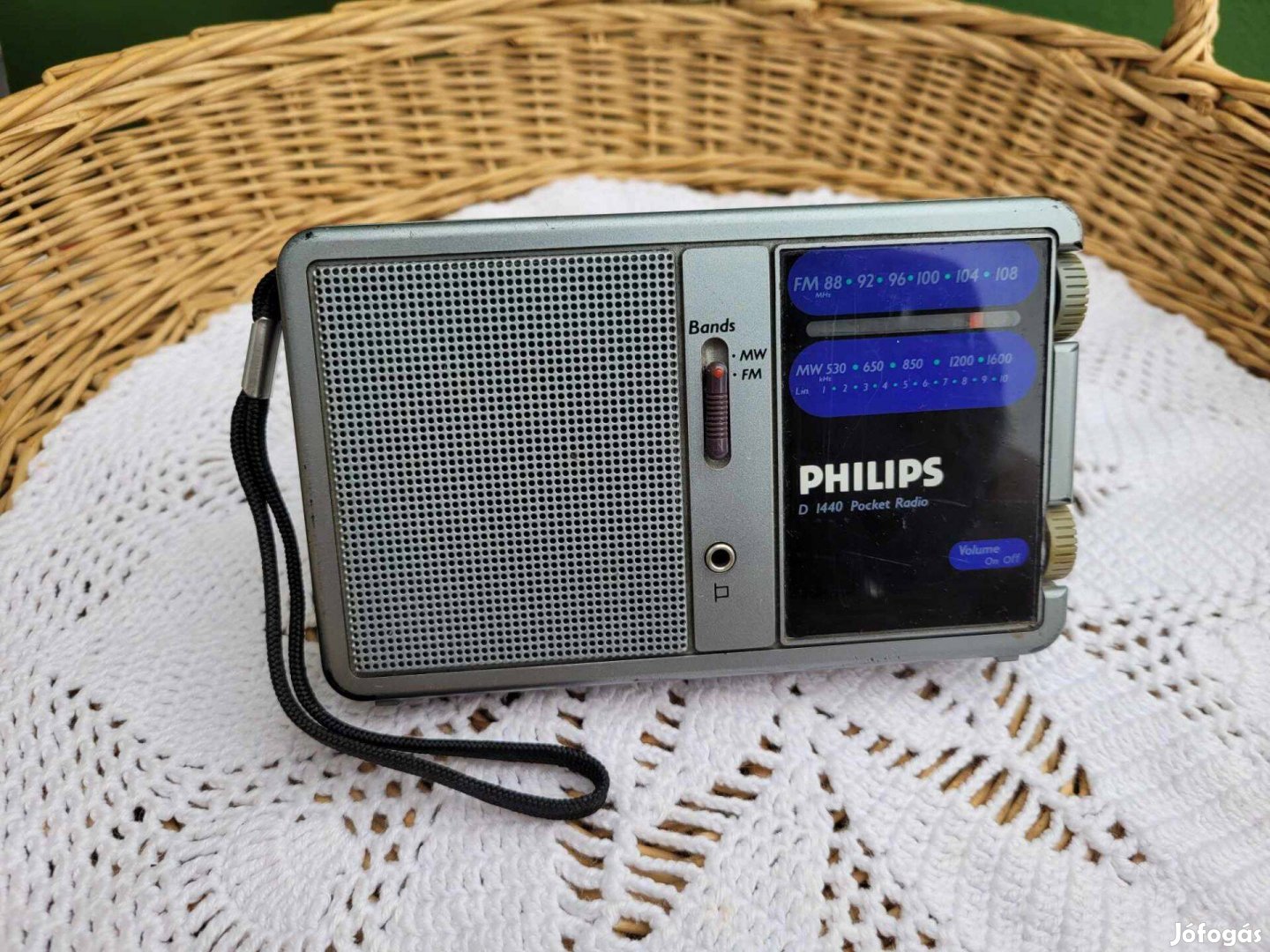 Vintage Zsebrádió Philips D1440