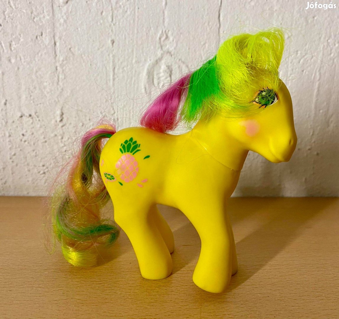 Vintage, 1989-es, Hasbro - My Little Pony - Tropical Ponies Tootie Tai