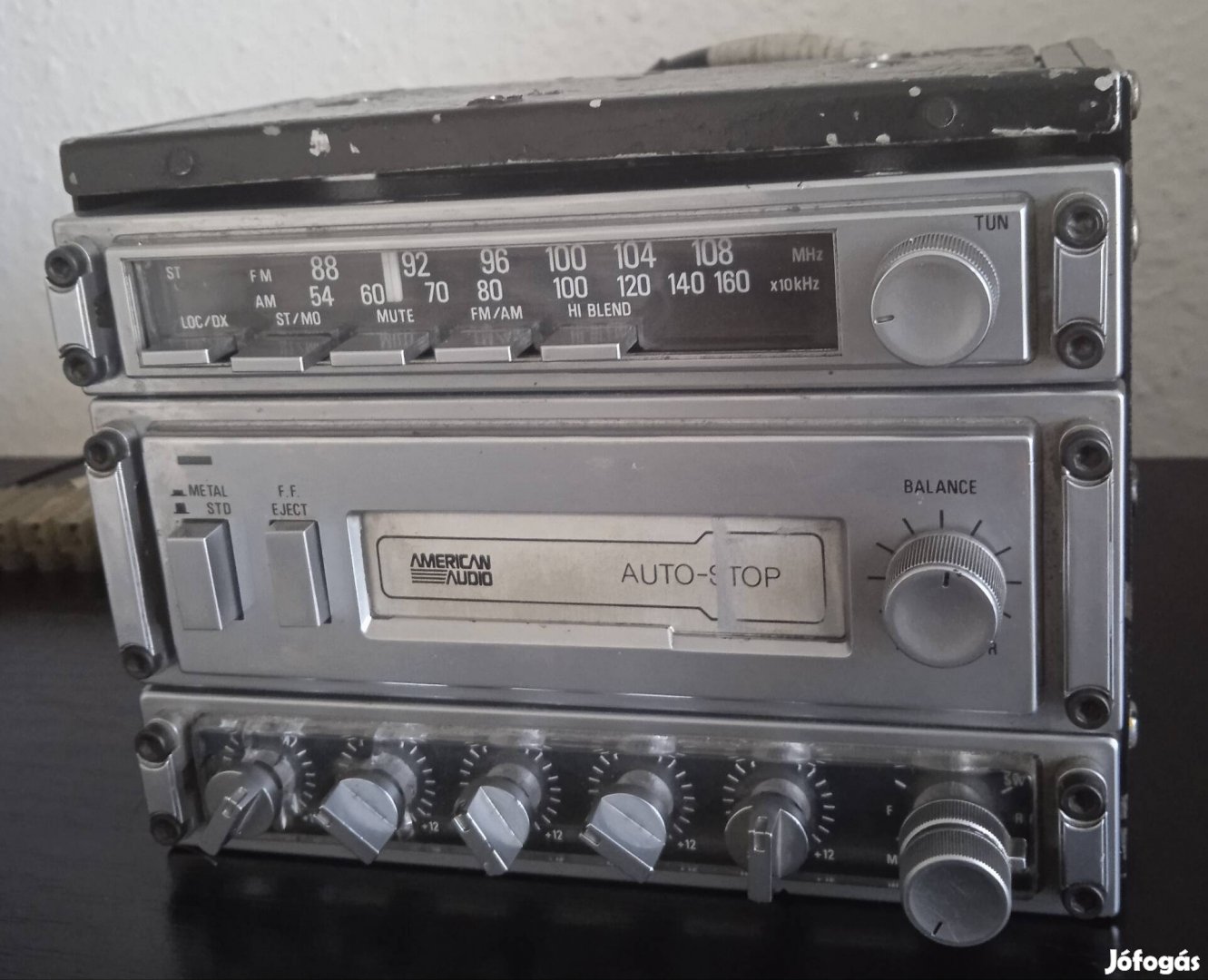 Vintage /Retro. American Audio - autóhifi 