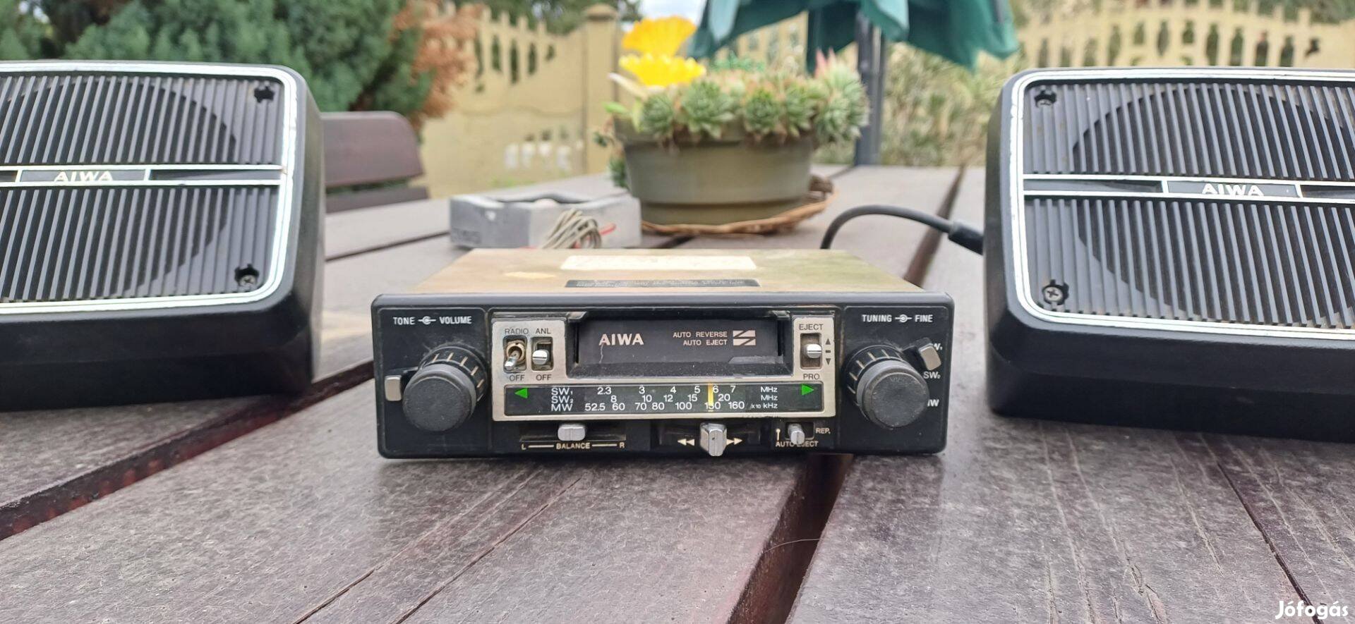 Vintage aiwa autórádió