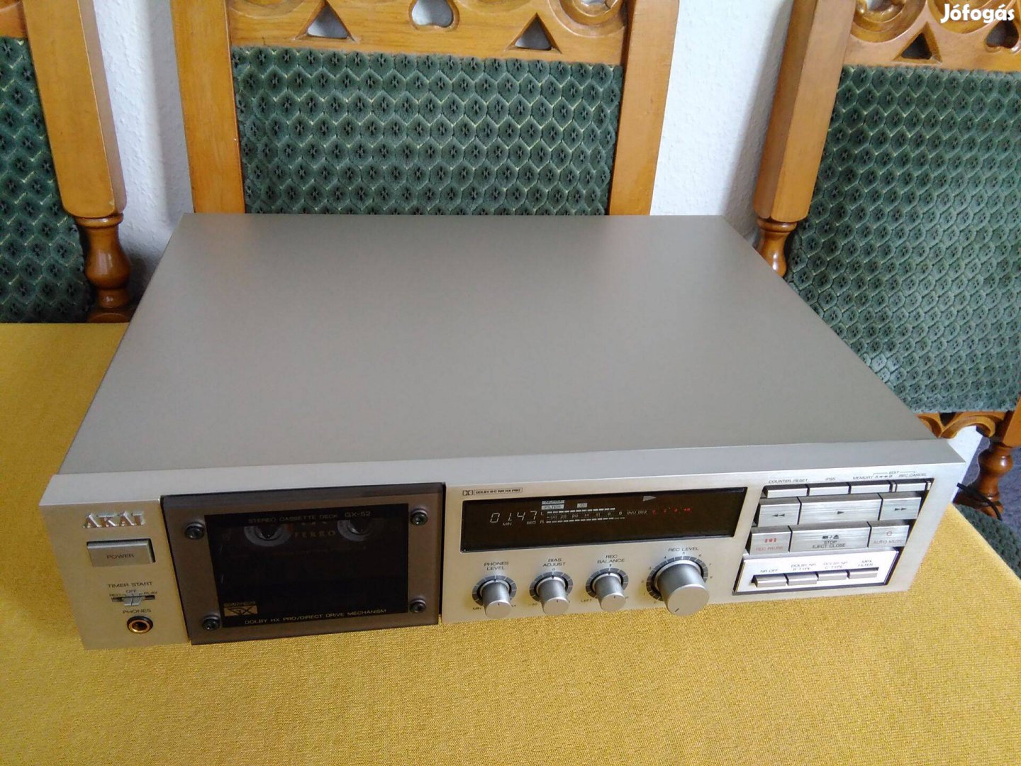 Vintage deck Akai gx-52