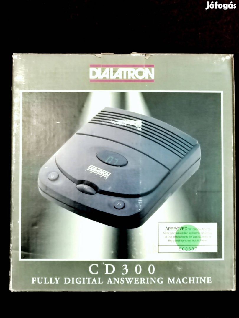 Vintage digitális üzenetrögzítő Dialtron CD300R