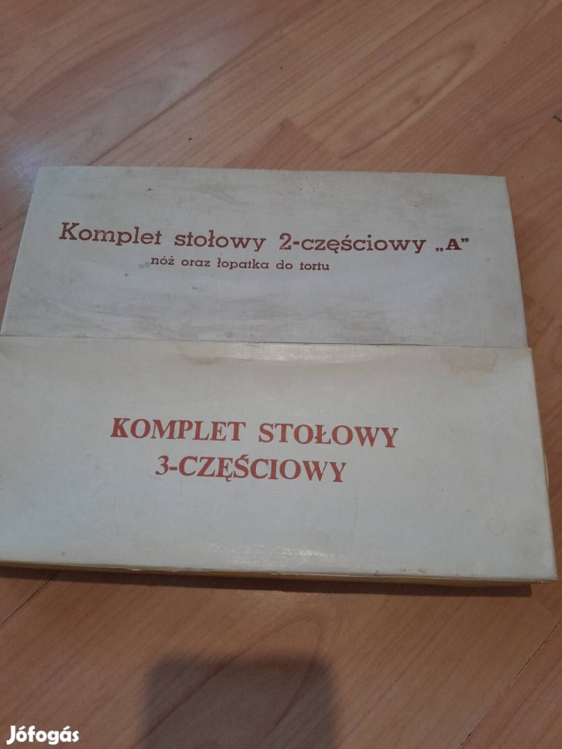 Vintage evőeszköz készlet