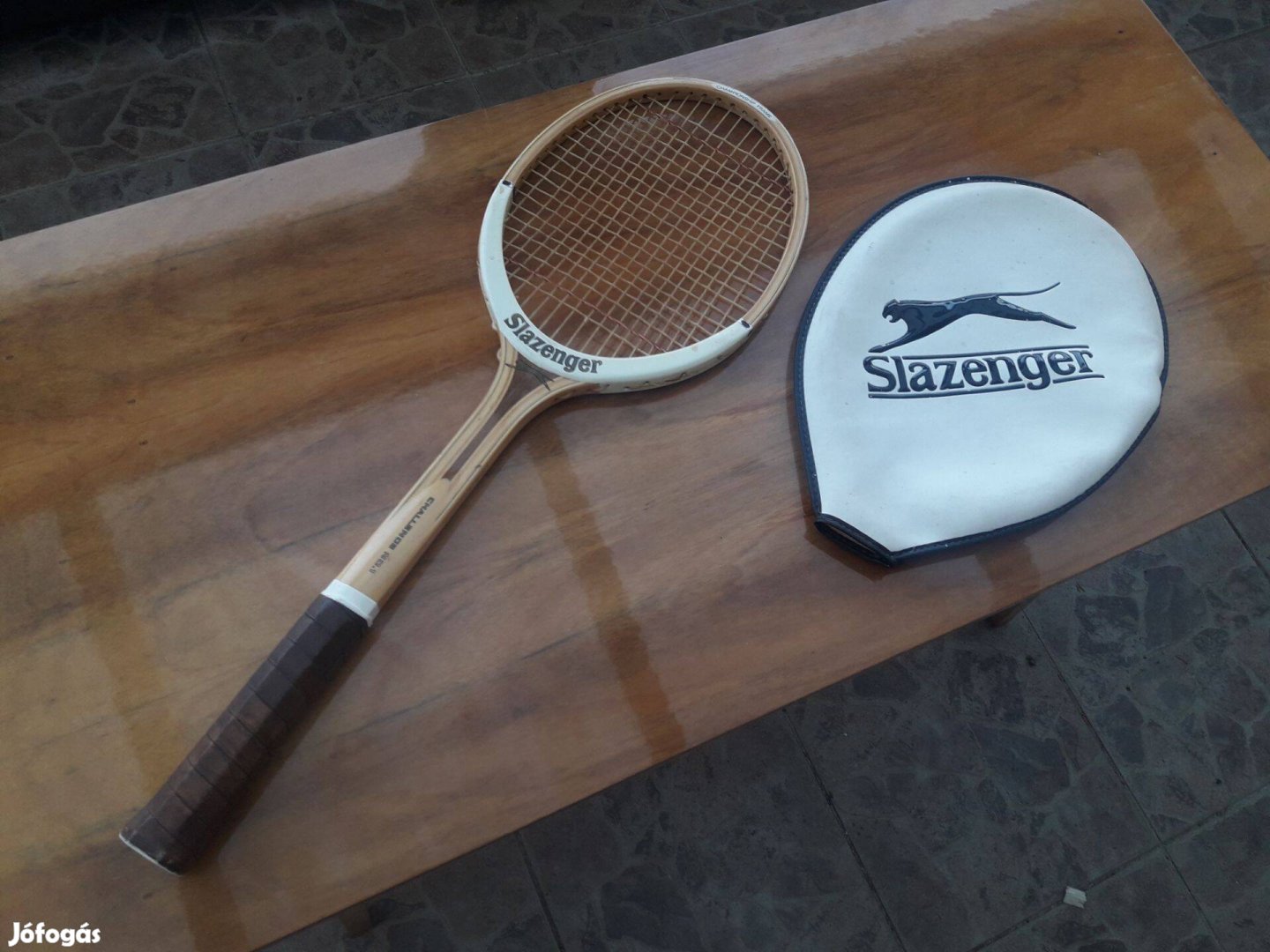 Vintage fa Slazenger teniszütő