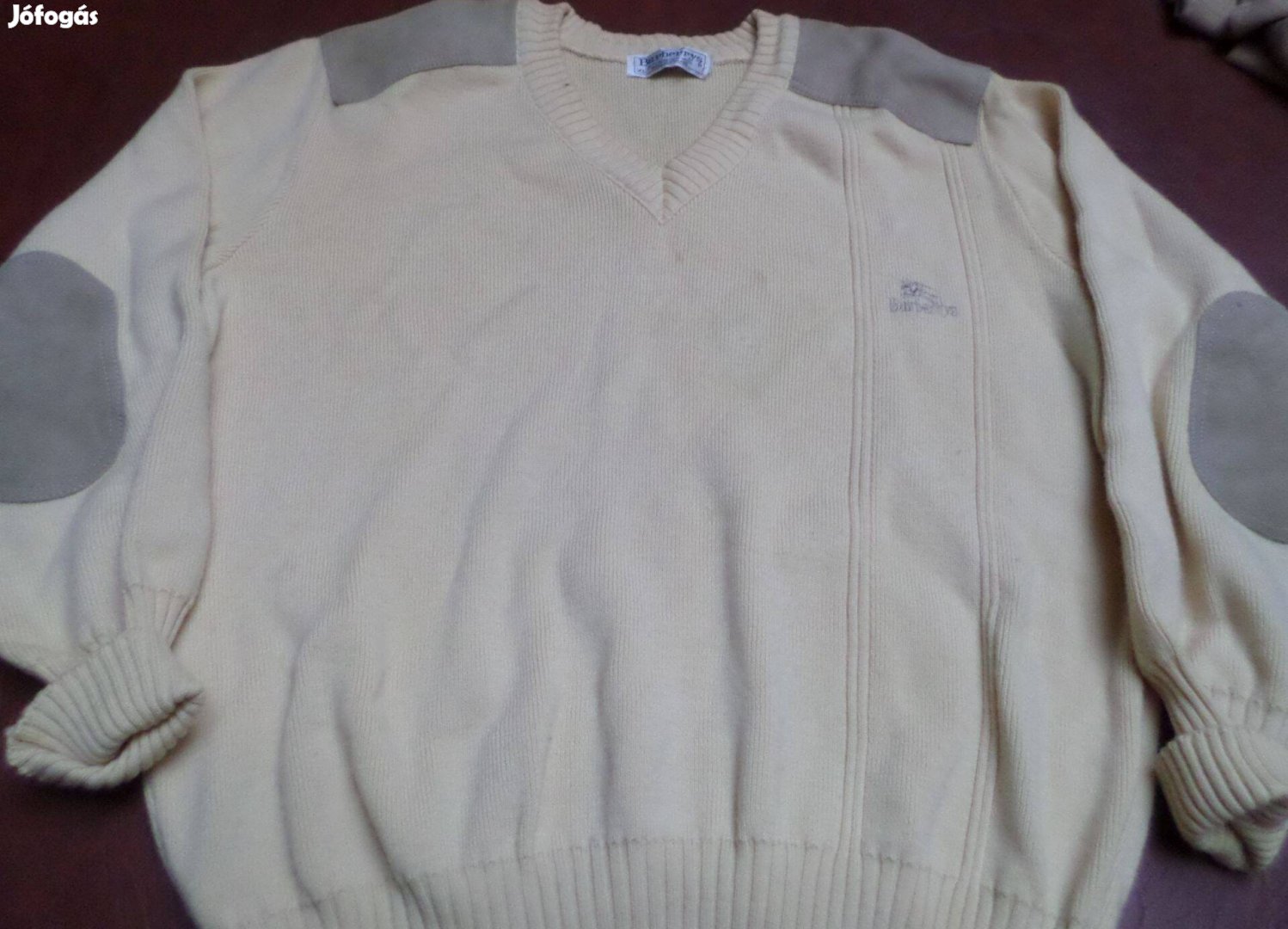 Vintage férfi gyapjú pulóver Burberry