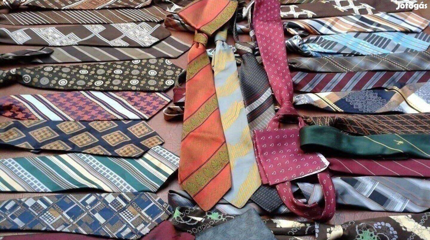 Vintage férfi nyakkendő gyűjtemény
