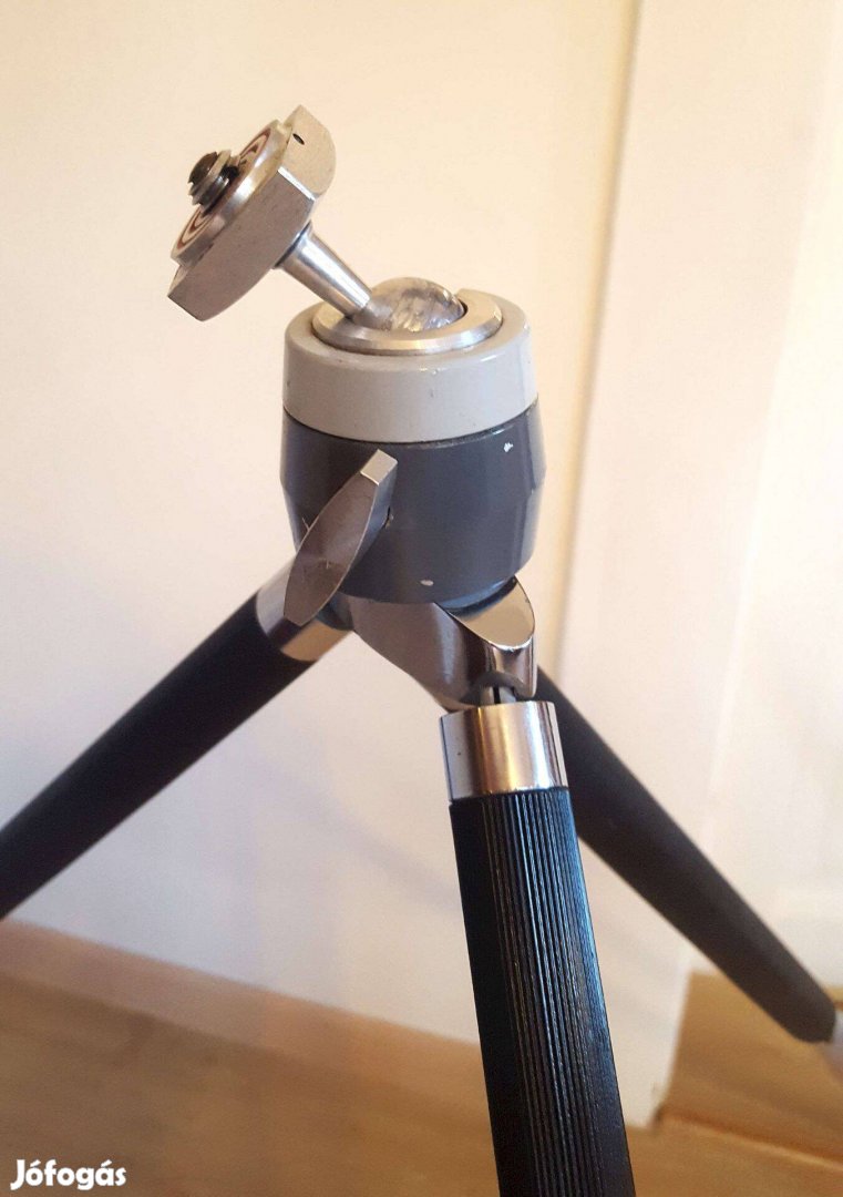 Vintage fotóállvány 3D fejjel