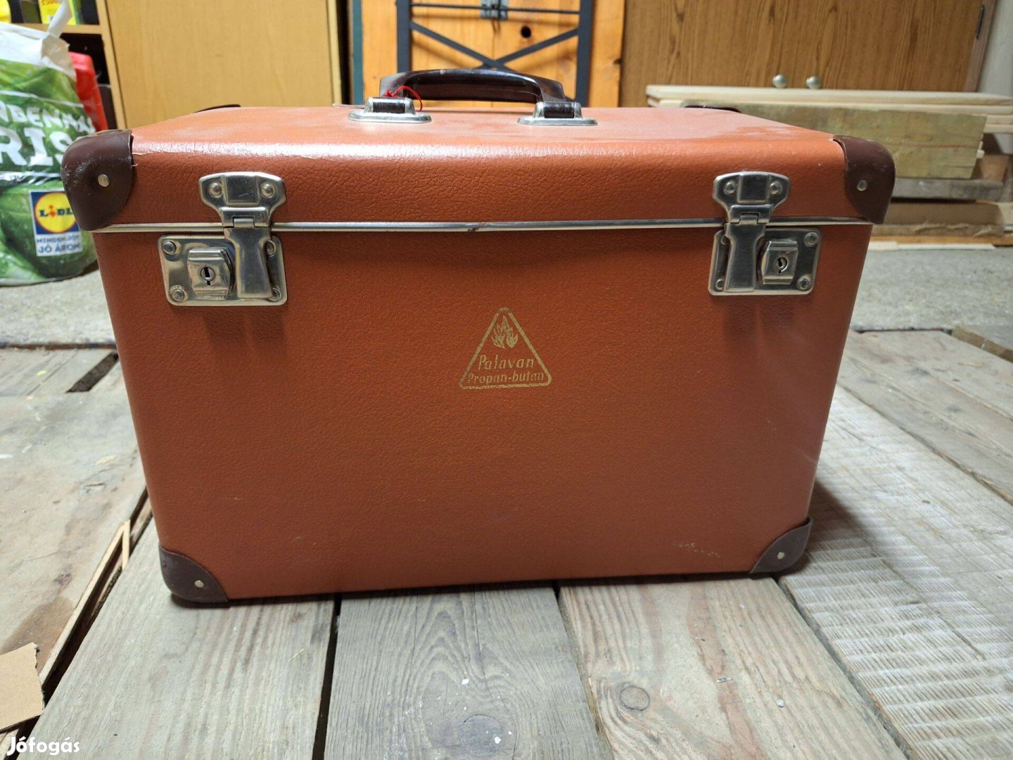 Vintage kemping gázégő