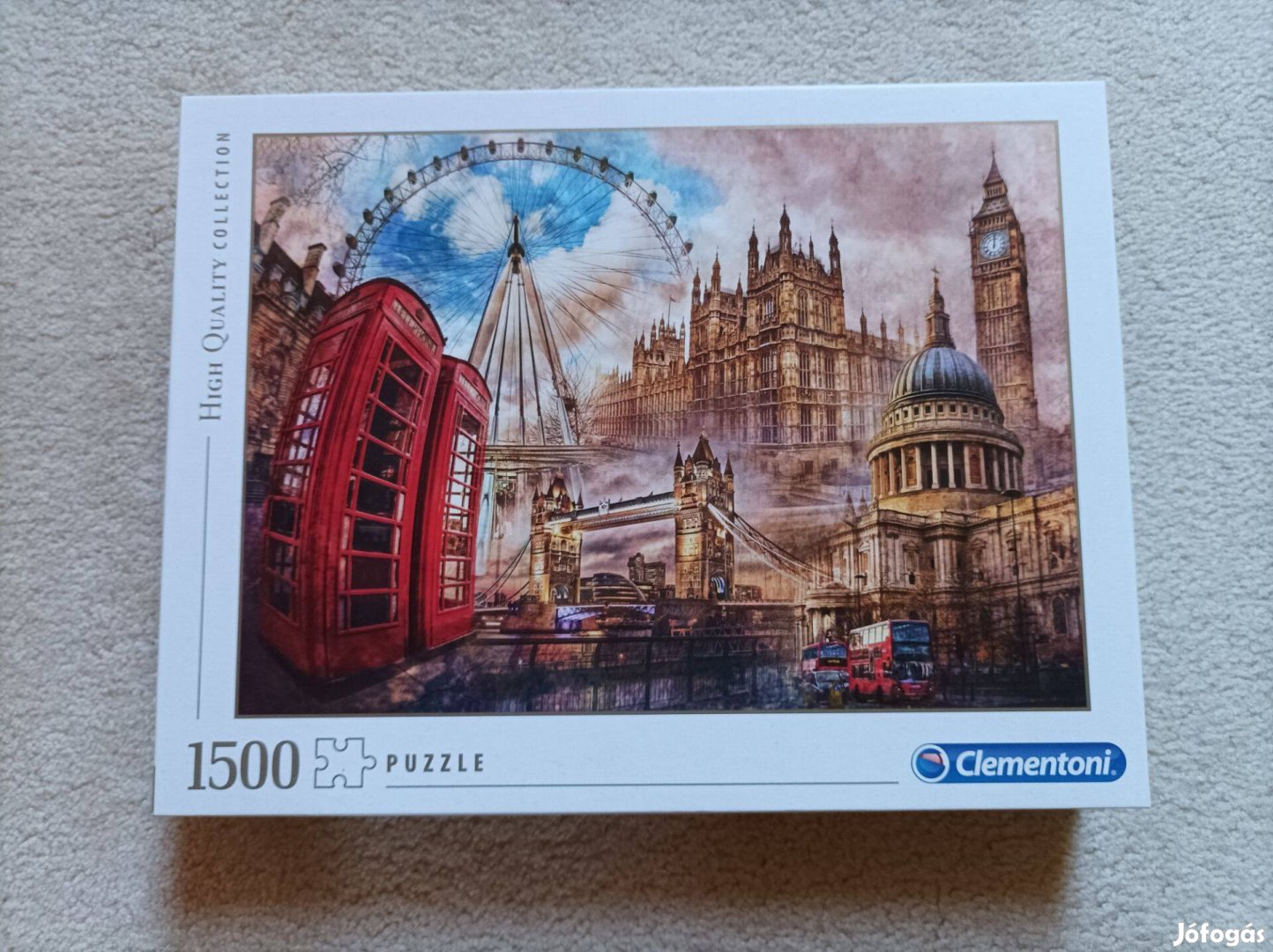 Vintage london puzzle 1500 db